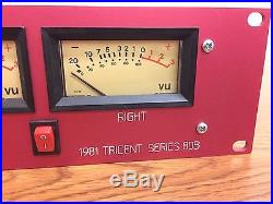 1981 Trident 80B 2 Channels Mic Pre's and EQ's Transformer Coupled