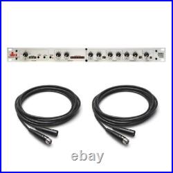 286S Preamplifier Channel Strip Mic Pre Amp With 2X 25' XLR Cables