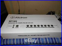 2 Carnhill Transformers Neve Alctron MP73EQ 1073 Microphone Preamp and Equalizer