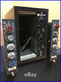 (2) Two Neve 1073 preamps with Custom Lunch Box Made By Vintage King