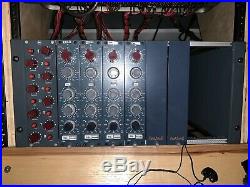 4 BAE 1084 Pair Mic Pre/EQ with Heritage Audio 8 Channel Rack