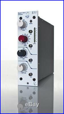 511 Mic Pre with Sweepable HPF, Variable Silk 500 Series Mic Pre Amplifier