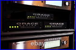 (5) Grace Designs m802 Preamplifier with Cases, remote, and power