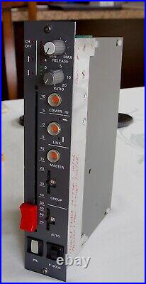 5 Studer 900 Series VCA Faders with Compressor and 10 Sub Groups. Excellent cond