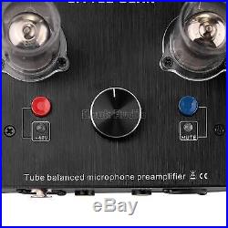 6N2/12AX7 Vacuum Tube Balanced Microphone Preamplifier HiFi XLR KTV MIC Pre-Amp