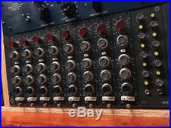 8 BAE 1084 Vertical module NEVE 1084 CLONE with rack and power supply