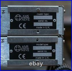 AMS Neve 1081 Classic Horizontal Mic Preamp / EQ Module Pair Racked