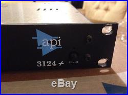 API 3124+ 4-channel Mic/Instrument Preamp