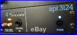 API 3124 Discrete 4-Channel Mic/Line Preamp Vintage Professional, High Quality
