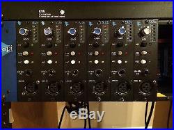 API 500 VPR 10 space rack with (6) Vintage 512b Preamps