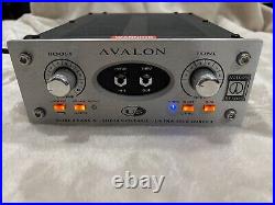 AVALON DESIGN Direct Box U5 Pure Class A Instrument DI-Pre Amplifier Silver