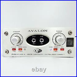 AVALON DESIGN U5 High Voltage DI Preamp Direct Box Silver Dynamic Sound JAPAN