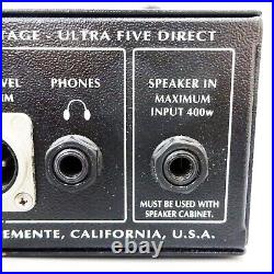 AVALON DESIGN U5 High Voltage DI Preamp Direct Box Silver Dynamic Sound JAPAN