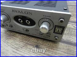 AVALON DESIGN U5 High Voltage DI Preamp Direct Box Silver from japan Rank B