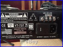 AVALON VT-737SP -Mint Condition, Smoke Free Studio