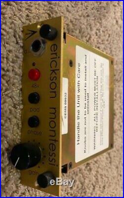 A-Designs EM-Gold 500 Series Microphone Preamp USED but Mint Condition