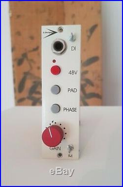 A Designs P-1 Mic Preamp For API 500 Series