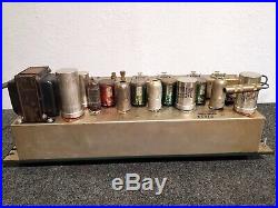 Altec 1567A Mixer Amplifier with XLR Strip Tube Mic Preamp EQ DI VU meter USA