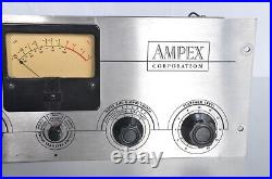 Ampex 351 Tube Pre Amplifier Partially Tested Line Input Works Good Condition