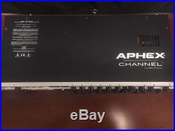 Aphex Channel Master Preamp Input Processor RPA Tube Preamp Compressor Pristine