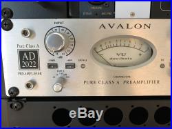 Avalon Design AD2022 Dual Mono Microphone Preamp & DI