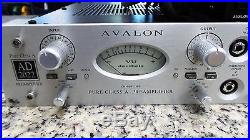 Avalon Design AD2022 Dual Mono Pure Class A Preamplifier