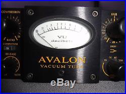 Avalon Design Vt 737sm Tube Pre Amplifier