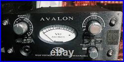 Avalon V5 Microphone Preamp Black