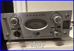 Avalon V5 Microphone Preamp Silver