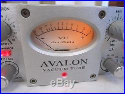 Avalon VT-737SP Tube Mic Pre EQ Compressor Channel Strip
