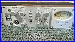 Avalon VT-737SP Vacuum Tube Microphone Preamplifier GREAT CONDITION