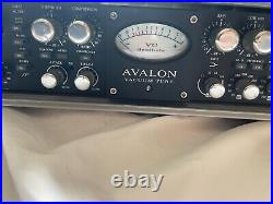 Avalon VT-737 SP Tube Preamp EQ Compressor Limited Edition Black. WithTravel Case