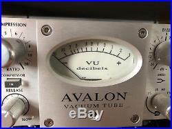 Avalon VT-737sp Tube Channel Strip Mint Condition