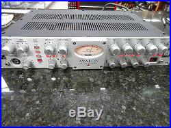 Avalon VT-737sp Tube Microphone / Instrument Preamplifier Compressor