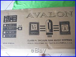 Avalon VT-737sp Tube Microphone / Instrument Preamplifier, Opto-Compressor, EQ