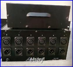 BRENT AVERILL ENTERPRISE 500 Series 6 Slot Rackmount Lunchbox With Power Supply
