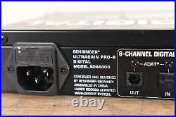 Behringer ADA8000 ULTRAGAIN PRO-8 8-Channel Mic Preamp/Converter CG0069G