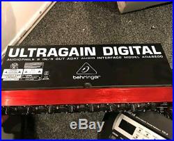 Behringer ADA8200 Ultragain Pro Digital ADA8200 8 Input/Output ADAT Interface