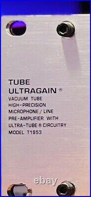 Behringer T1953 Microphone Preamp Tube Ultragain Vintager Series