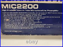 Behringer UltraGain PRO MIC2200Audiophile Vacuum Tube Mic/Line PreAmp