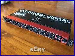 Behringer Ultragain Digital ADA8200 8 In/Out ADAT Audio Interface with preamps
