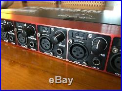 Behringer Ultragain Digital ADA8200 8 In/Out ADAT Audio Interface with preamps