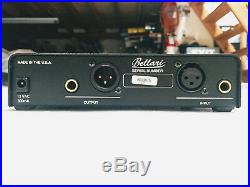 Bellari MP110 Direct Drive Tube Mic Preamp UPGRADED TUBE- with Power Supply