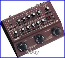 Boss AD-10 Acoustic Preamp with Instrument Cables