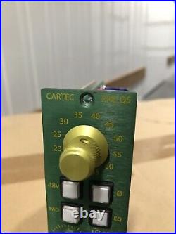 Cartec Pre-Q5 500 Series Module (w. Pultec style EQ) 2 Of 2