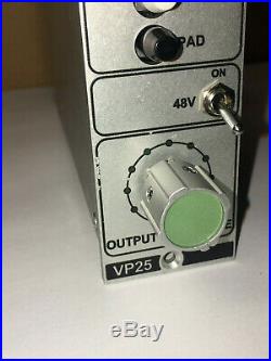 Classic Audio Products VP25 Microphone Preamp API 500 Series format