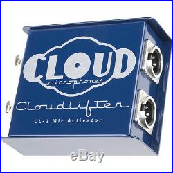 Cloud Microphones CL-2 Cloudlifter 2-Ch Dynamic Ribbon Mic Activator Preamp