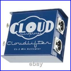 Cloud Microphones Cloudlifter CL-2 Compact Dual-Input Blue Mic Activator