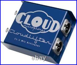 Cloud Microphones Self-Contained Dual-Mono Operation Cloudlifter CL-2 Blue