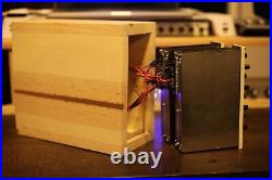 + Custom Handmade Wooden LunchBox x filtek Neumann Siemens Danner Cassette A1